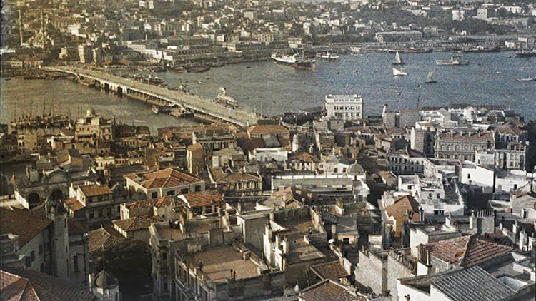 Das Goldene Horn, Galata Brücke